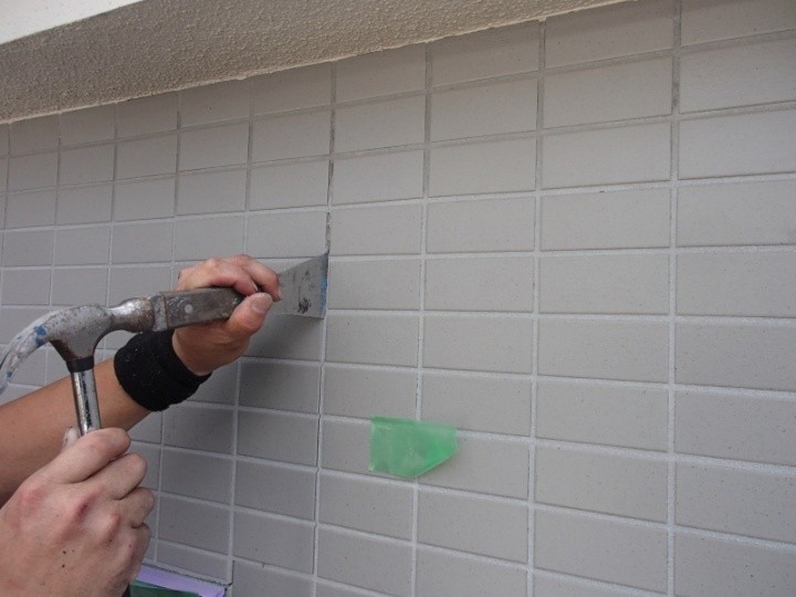 コーキング処理