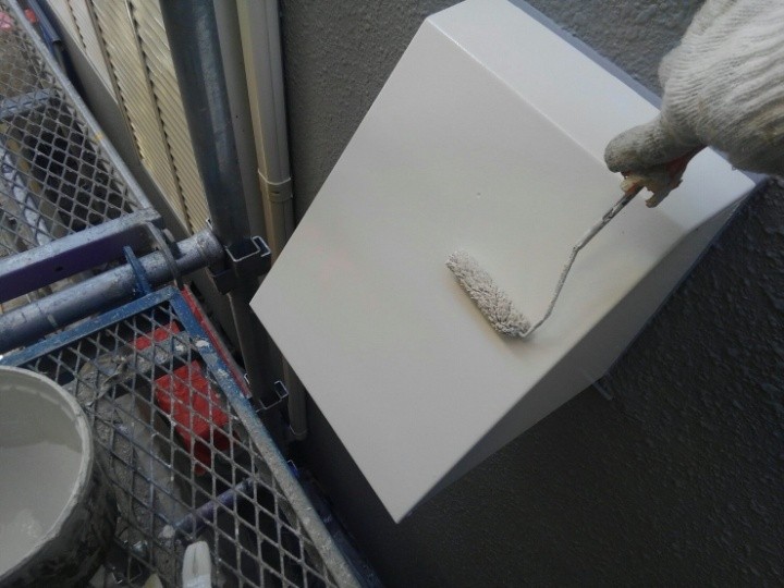 付帯部の塗装工事