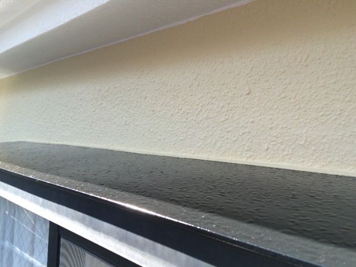 塗装後の付帯部を最終確認