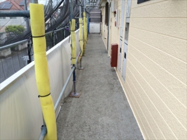 通路（床）塗装工事