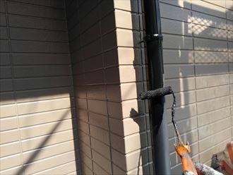 軒天の塗装工事する作業工程