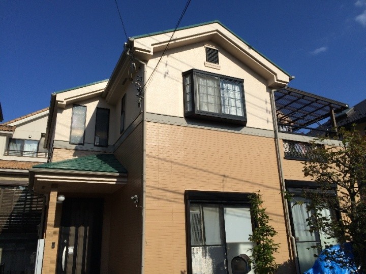 塗装工事後の状態