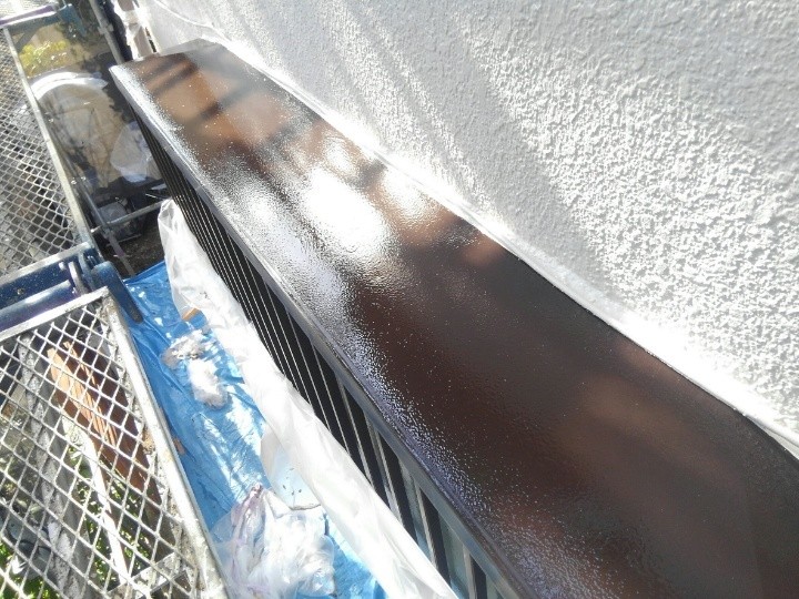 ファインSiで塗装する作業工程