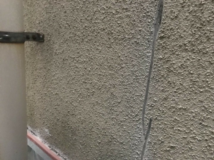 外壁のコーキング処理