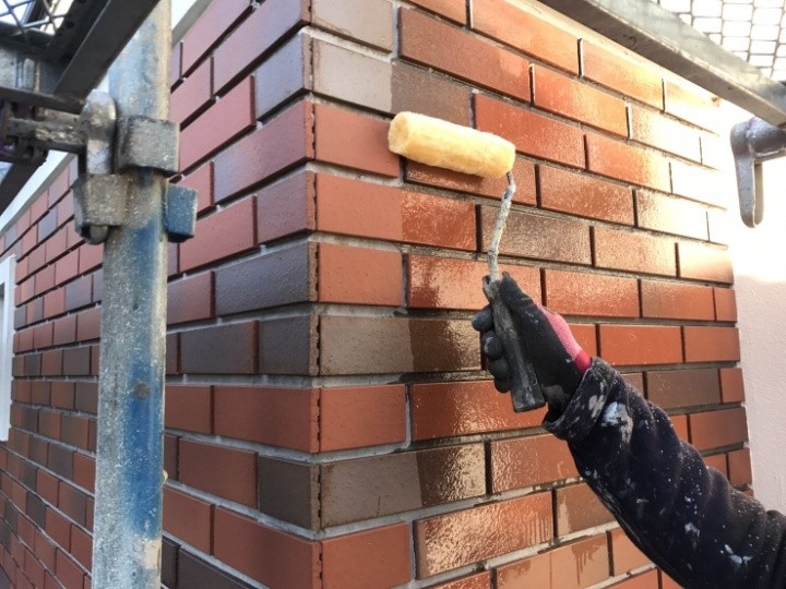 ウォータープルーフCを2回塗布