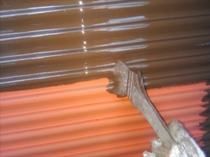 雨戸にファインSiを使用