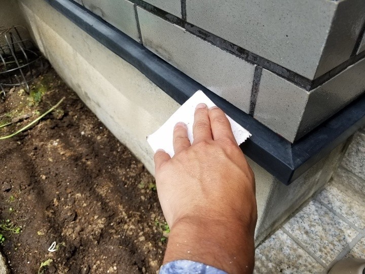 錆び止め塗料に「ハイポンファインプライマーⅡ」を使用