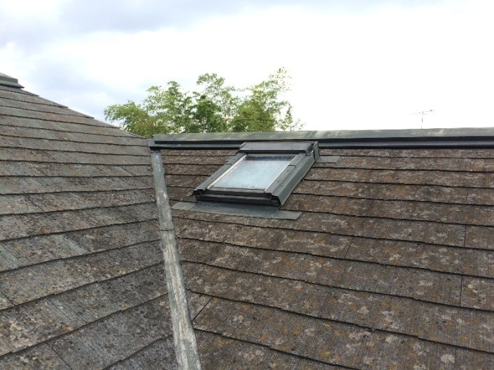 トップライト外部の確認