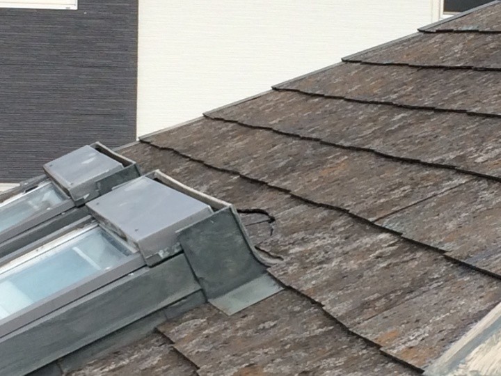 複数あるトップライトの劣化