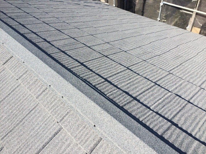 パミール屋根からエコグラーニへ屋根カバー 工事を実施したお住まい