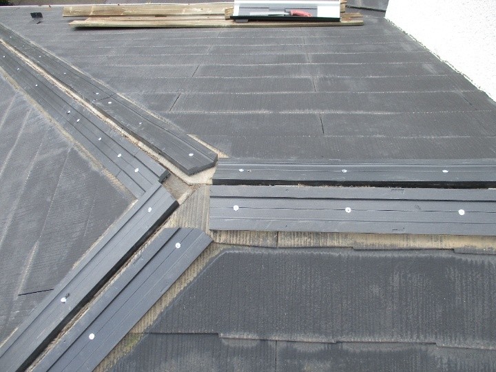 樹脂製貫板の設置