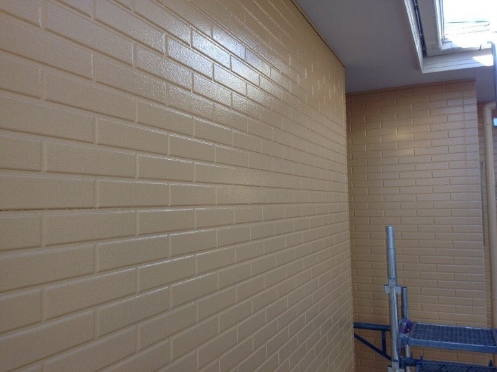 外壁塗装工事後の状態