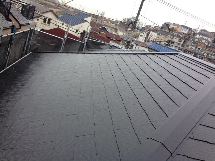 屋根塗装工事（完工）