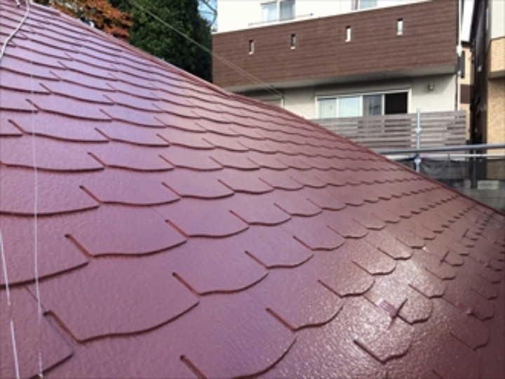 サーモアイSiを塗布後の仕上がり