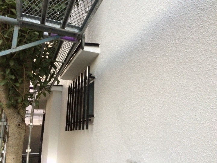 外壁の塗装工事（仕上がり）