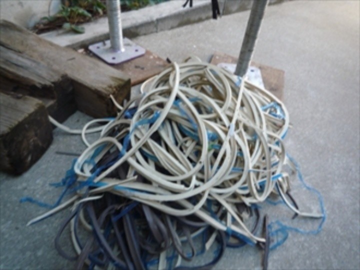 シーリング撤去後