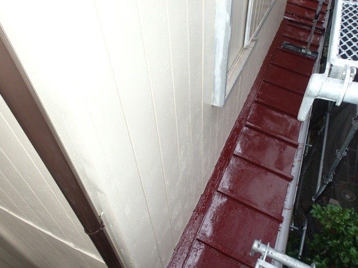 「ファインパーフェクトベスト」を使用した上塗り