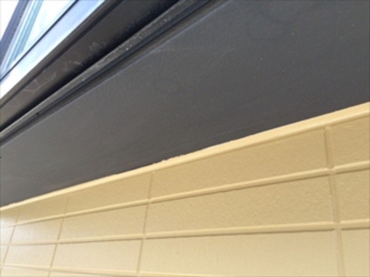 外壁塗装工事後の付帯部