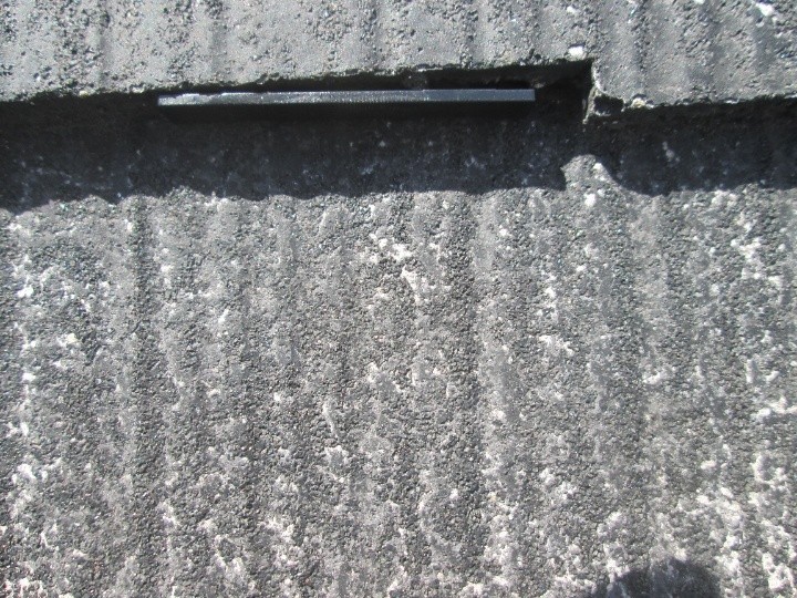 タスペーサー設置後