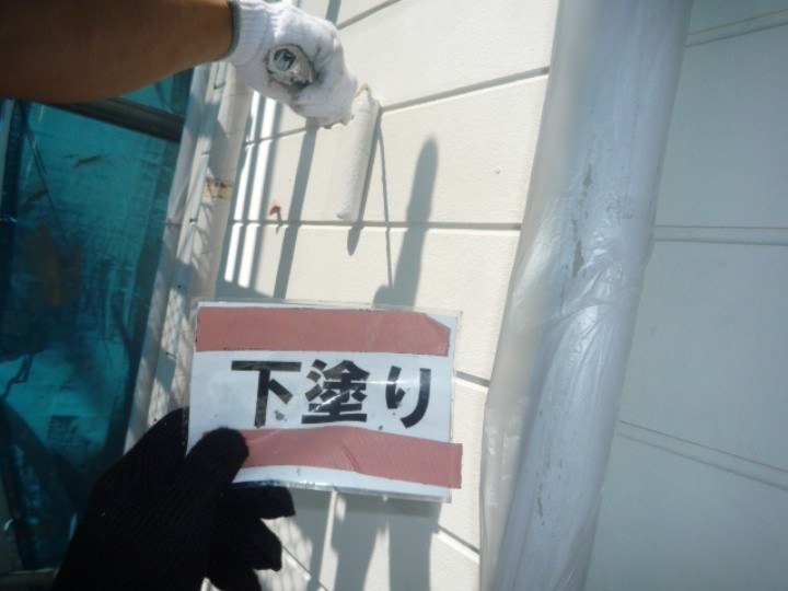 塗装作業（外壁）