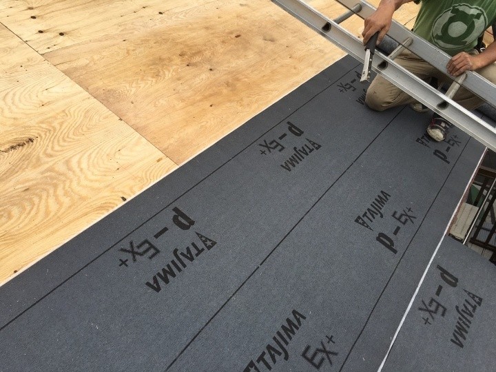 防水紙（ルーフィング）