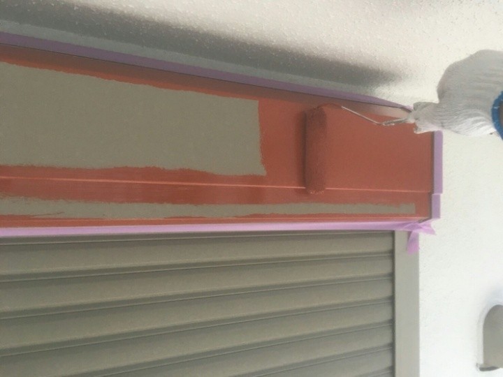 付帯部の塗装工事