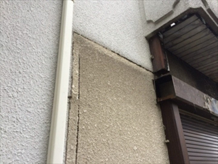 被害を受けなかった外壁との色（状態）