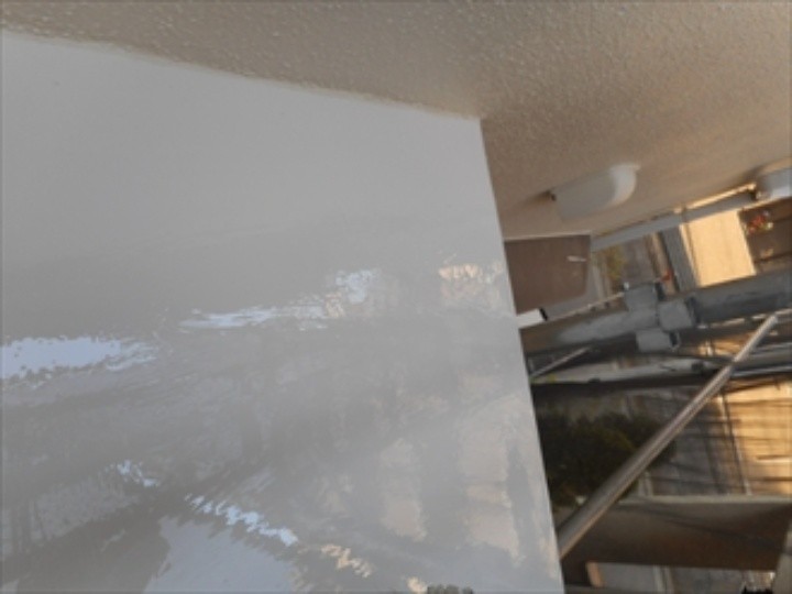 ファインSiで付帯部塗装工事（仕上がり）