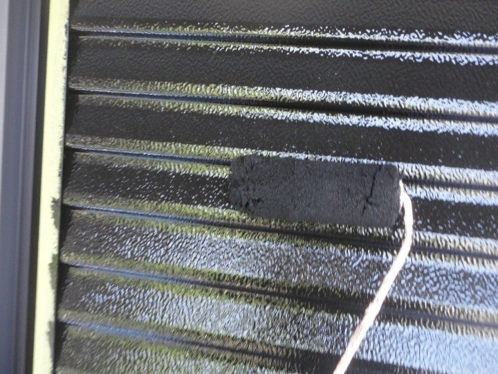 鉄部にファインSiを塗装