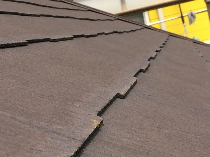 化粧スレートは変色