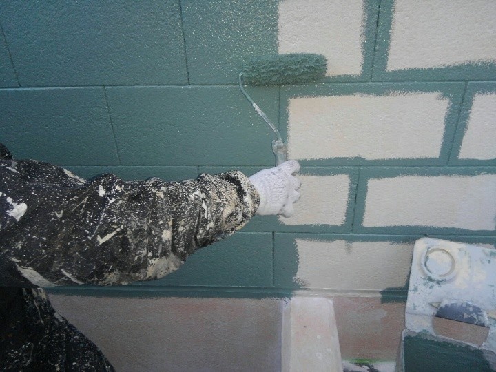 外壁にパーフェクトトップを使用