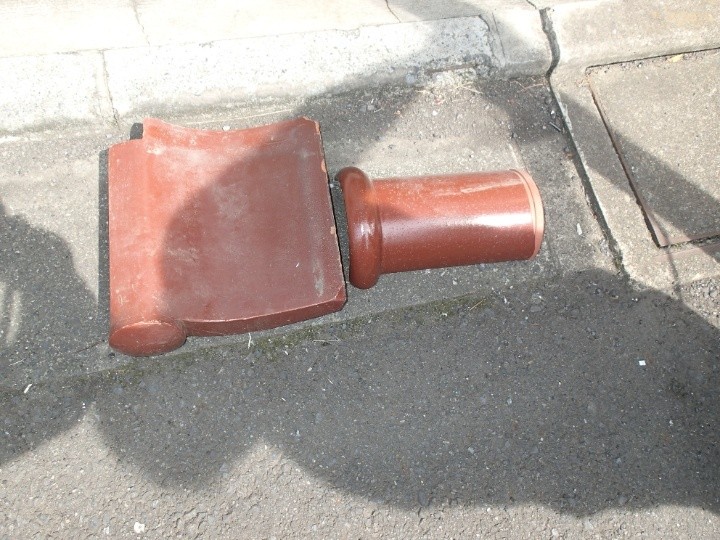 交換用瓦の準備と確認