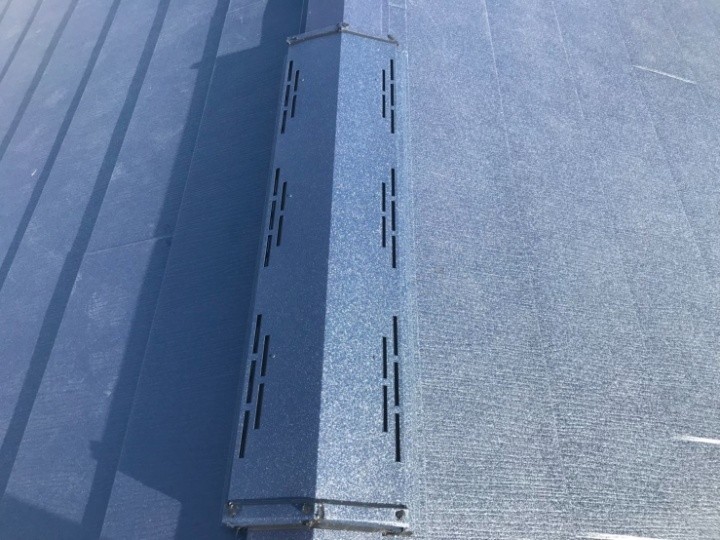 換気棟の取り付け