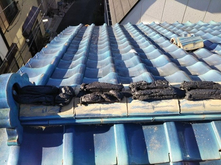 なんばんの使用による新たな土台の形成