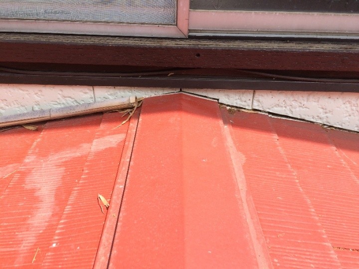 2階窓周りの取り合い