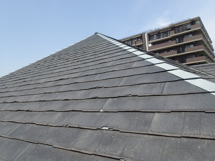 パミールの広範囲な捲れ