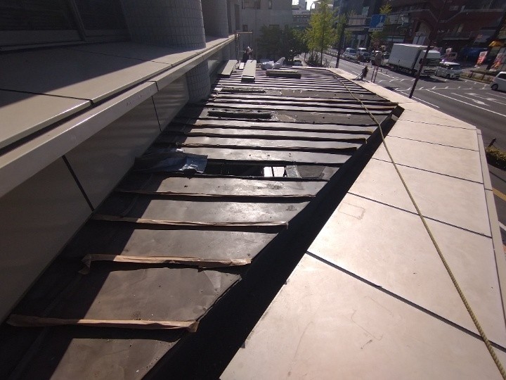 下地全体の確認と損傷箇所の把握