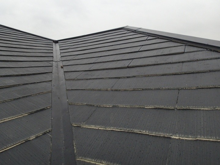 スレート屋根全体の劣化状況