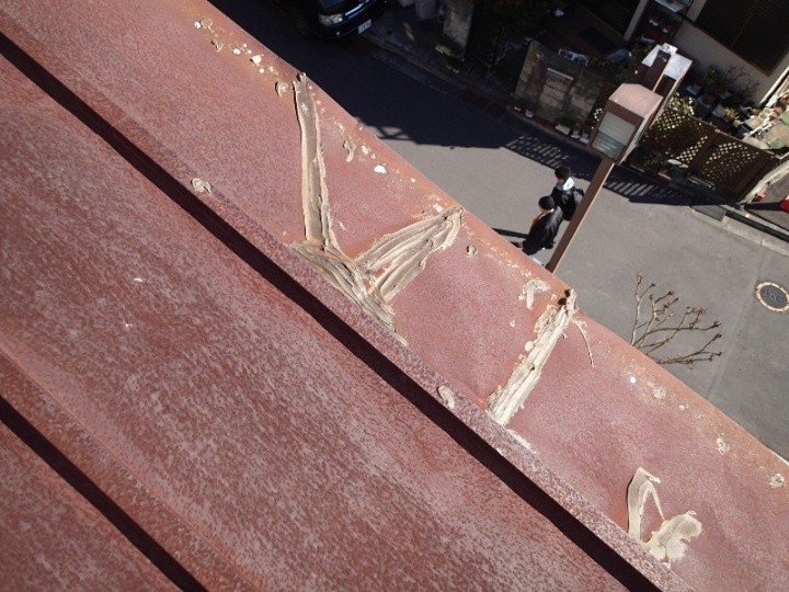 既存補修跡の劣化