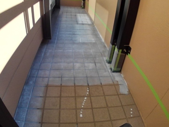 下地処理と清掃