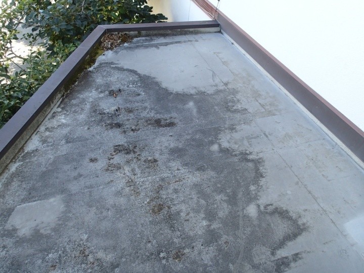 陸屋根全体の劣化状況