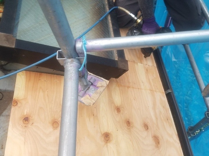 野地板の増し張り