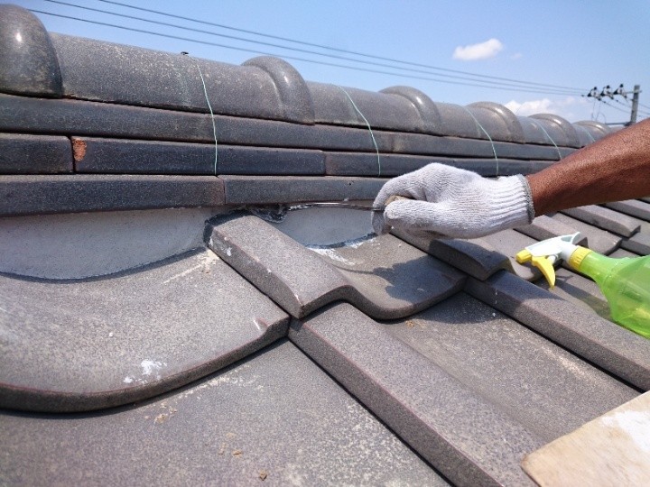 清掃と下地調整