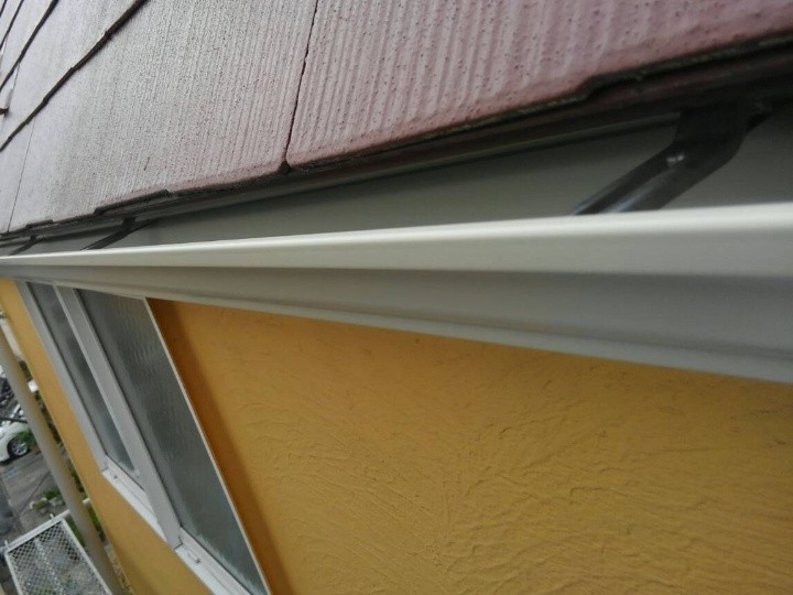 新しい雨樋の設置