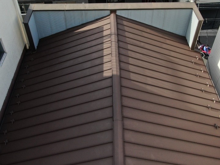 金属屋根全体の状態