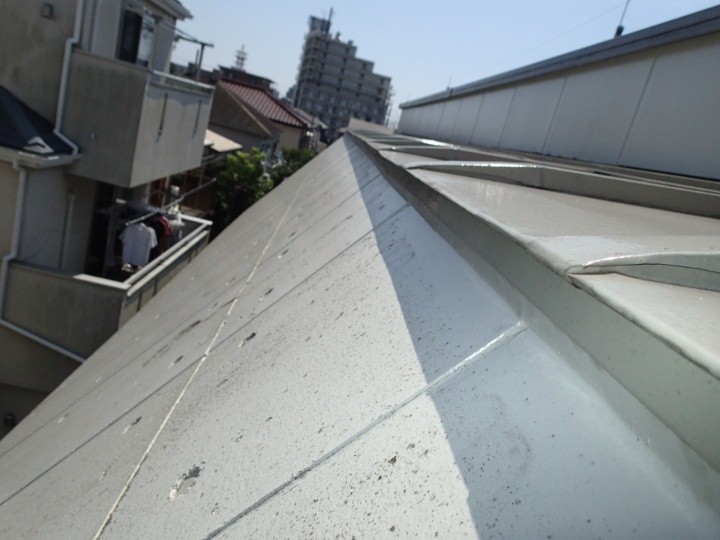 斜壁との取り合い部分の確認