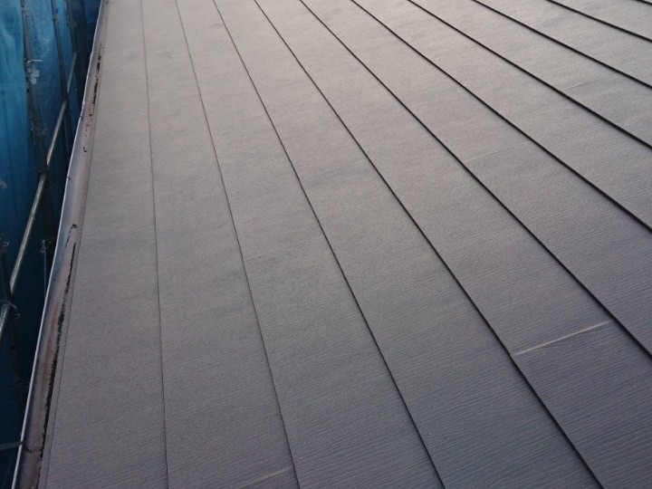 スーパーガルテクト本体の敷設