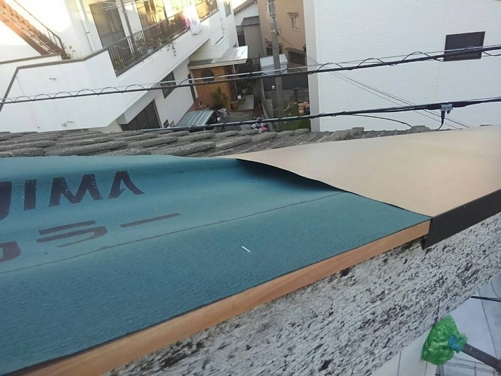 板金の取り付けと仕上げ