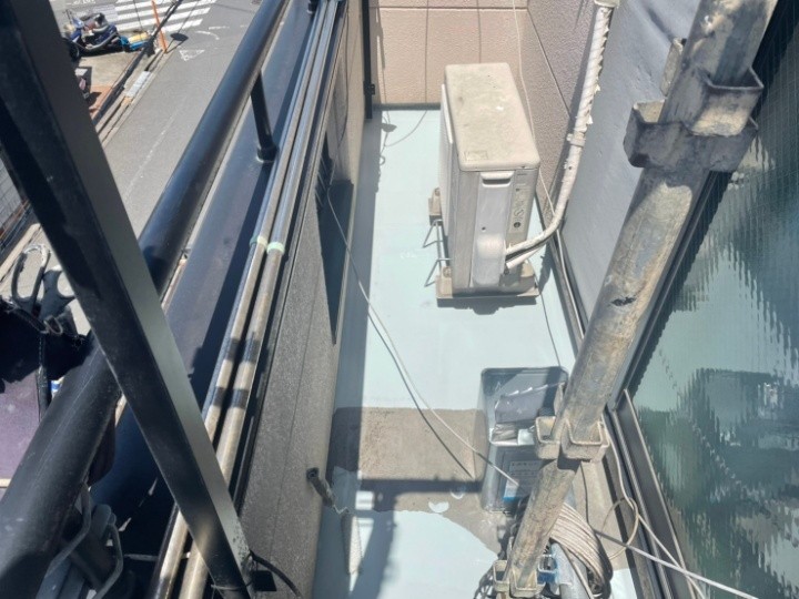 ウレタン塗膜防水の施工