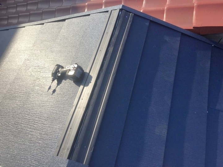 樹脂製貫板の設置